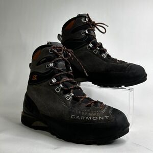Garmont Men's Gore-Tex Leather Hiking Boots 9 approx Vibram Sole Mountaineering